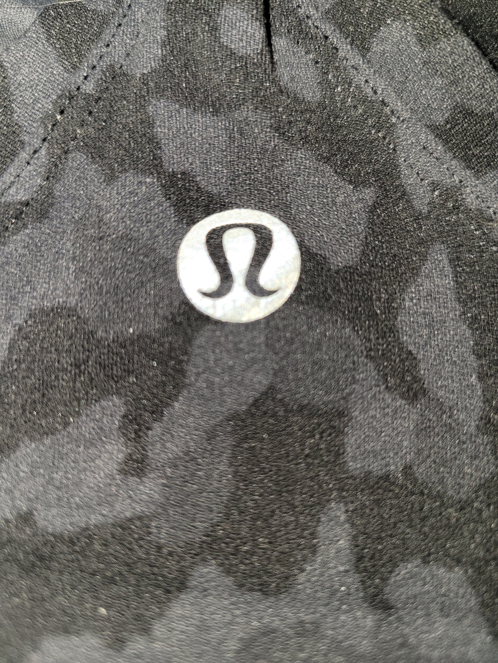 lululemon athletica Black Camo Cool Racerback Tank SZ 8 - Picture 2 of 4